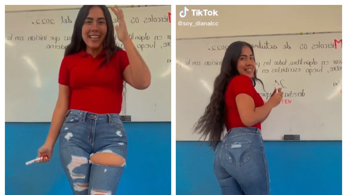 La maestra ha recibido mensajes por parte de los padres de familia debido a su belleza