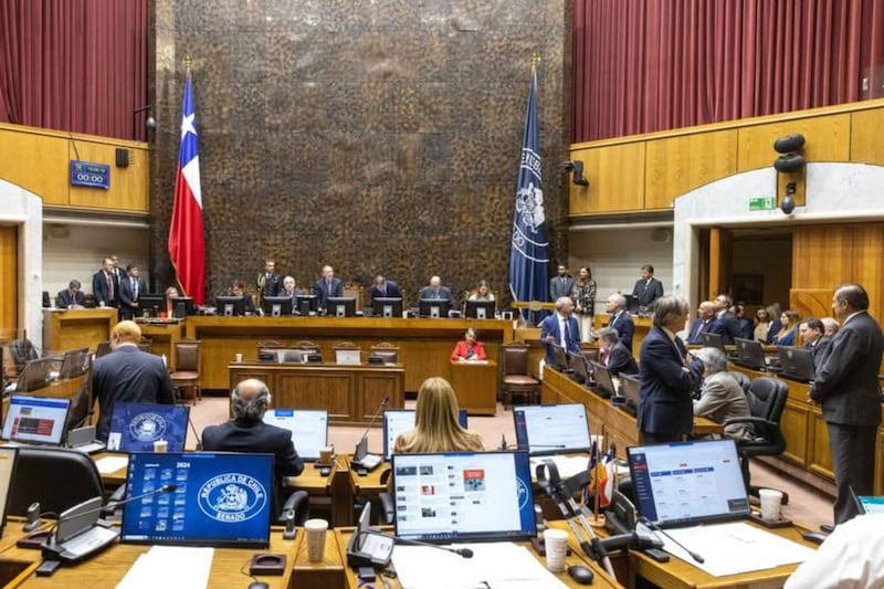 Revés legislativo en el Senado: Rechazan alzamiento del secreto bancario tras empate y clave ausencia de parlamentarios