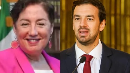 Beatriz Sánchez y Tomás Vodanovic