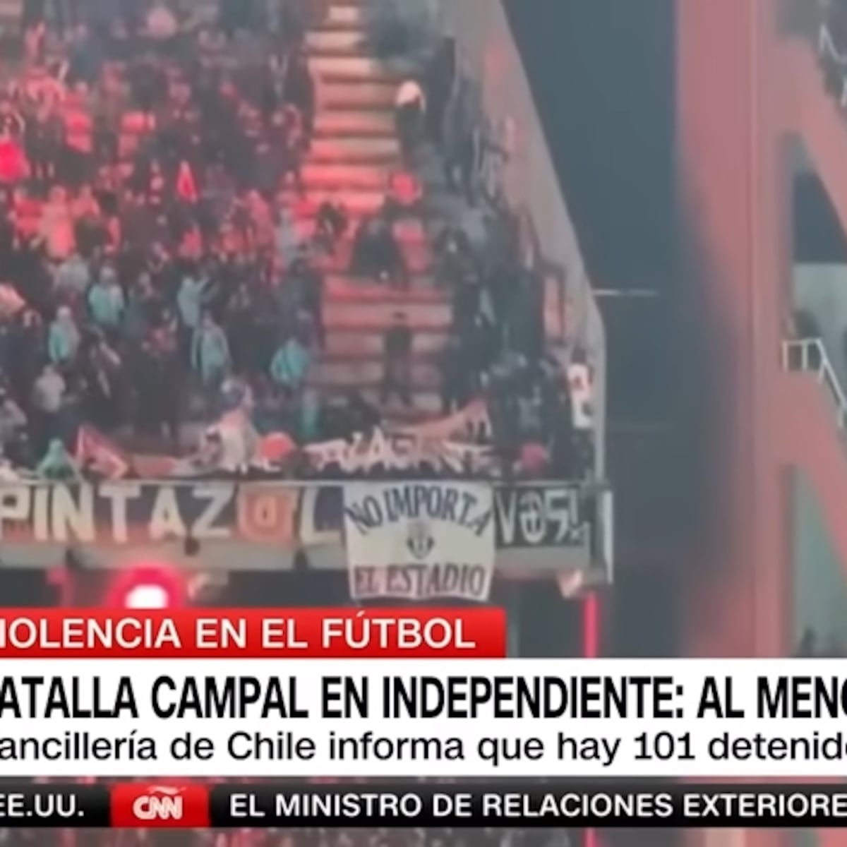 Presidente de Independiente apunta a barras brava del club Presidente de Independiente apunta a barras brava del club