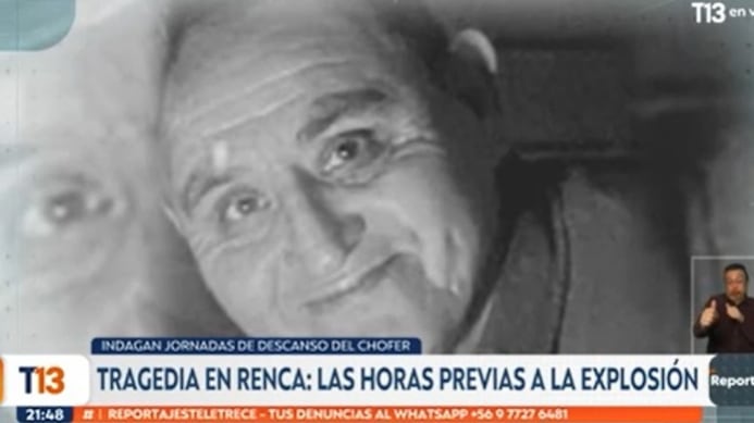 “Pablito, comunícate conmigo”: el desgarrador relato de la esposa de chofer del camión que explotó en Renca