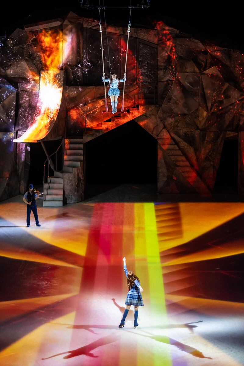 María José Monje en Crystal del Cirque du Soleil | Gentileza