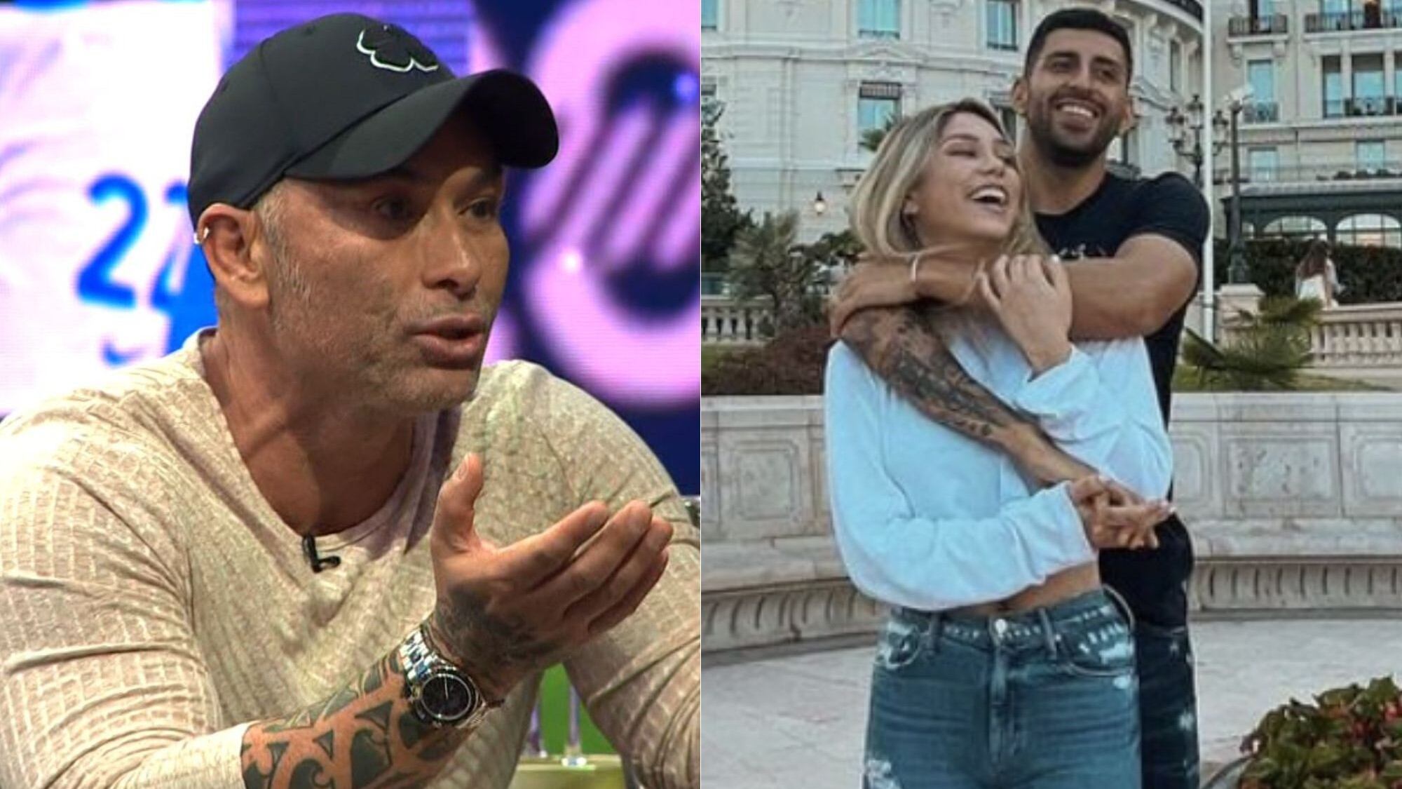 Marcelo Ríos, su hija Constanza y Guillermo Maripán