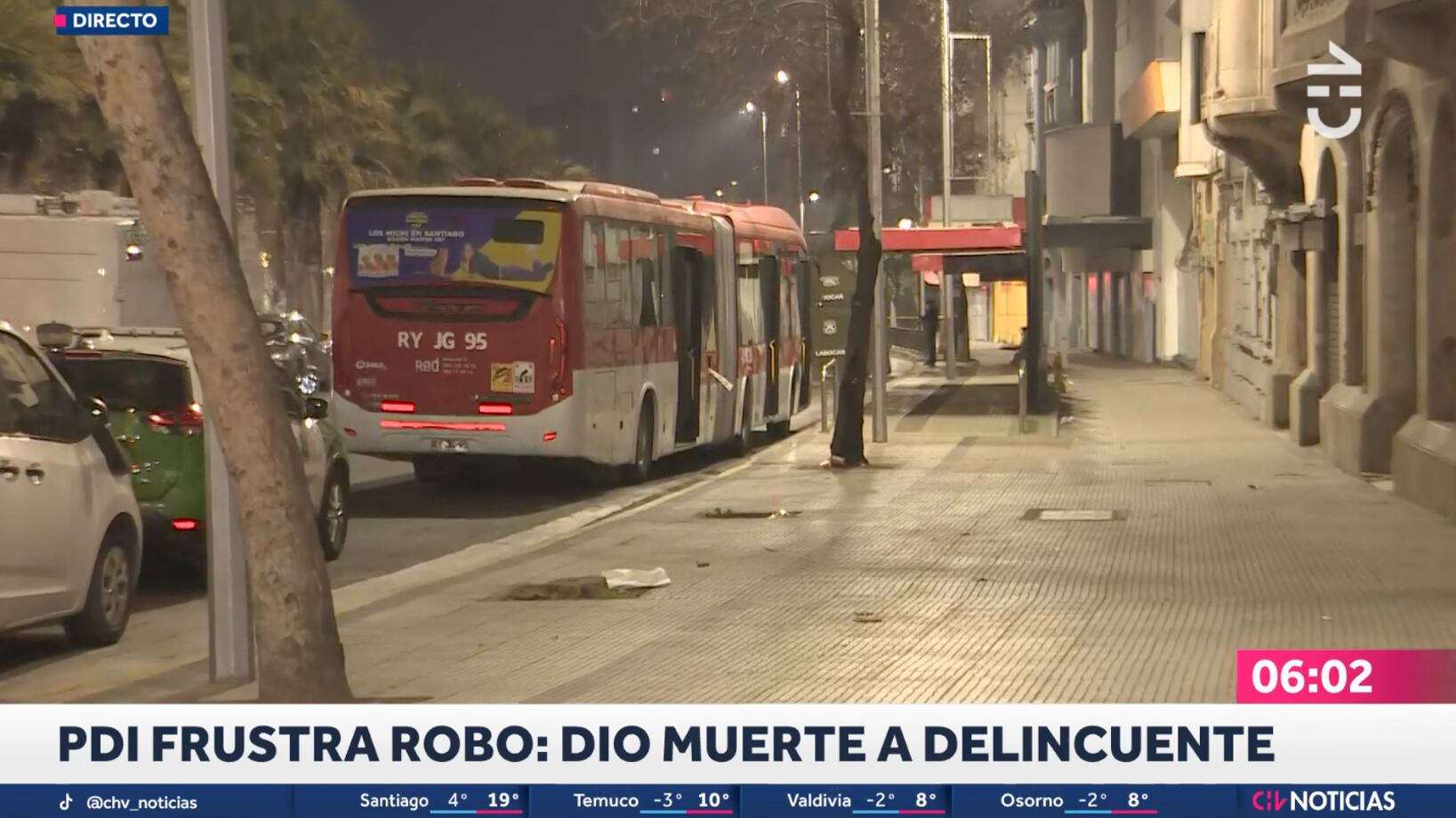 PDI frustra asalto en bus del sistema RED