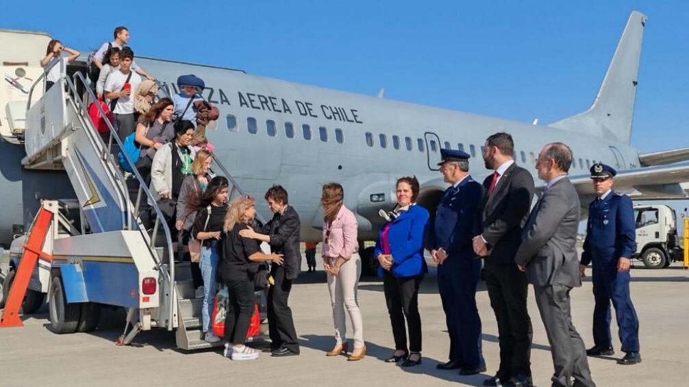 chilenos rescatados israel