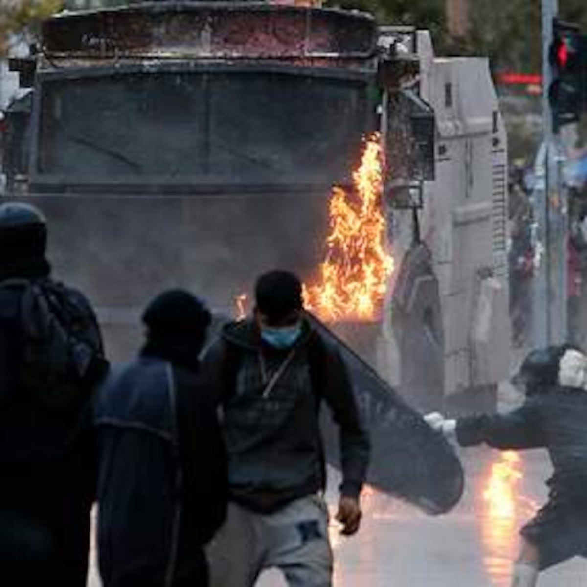 Detienen a prófugo del estallido social por homicidio frustrado Detienen a prófugo del estallido social por homicidio frustrado