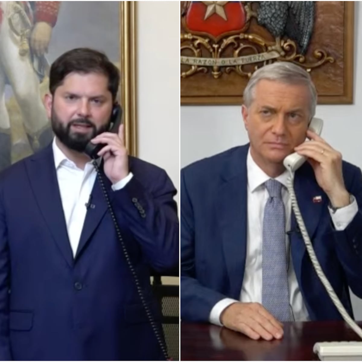 Gabriel Boric cumple protocolo y llama a José Antonio Kast Gabriel Boric cumple protocolo y llama a José Antonio Kast