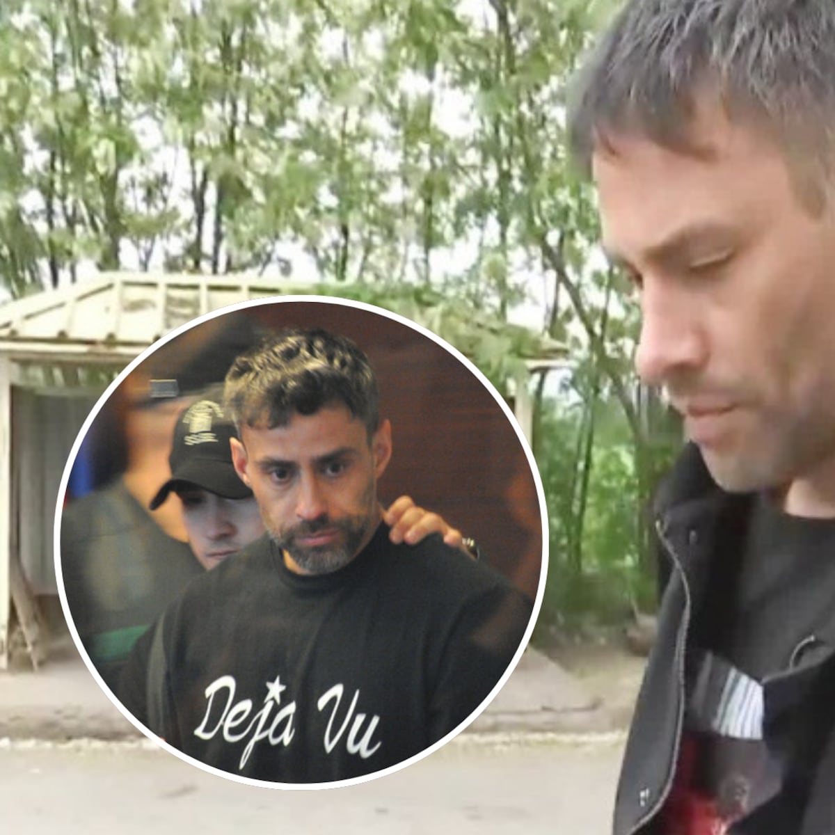 Claudio Valdivia visita a su hermano Jorge en la cárcel tras formalización por violación Claudio Valdivia visita a su hermano Jorge en la cárcel tras formalización por violación