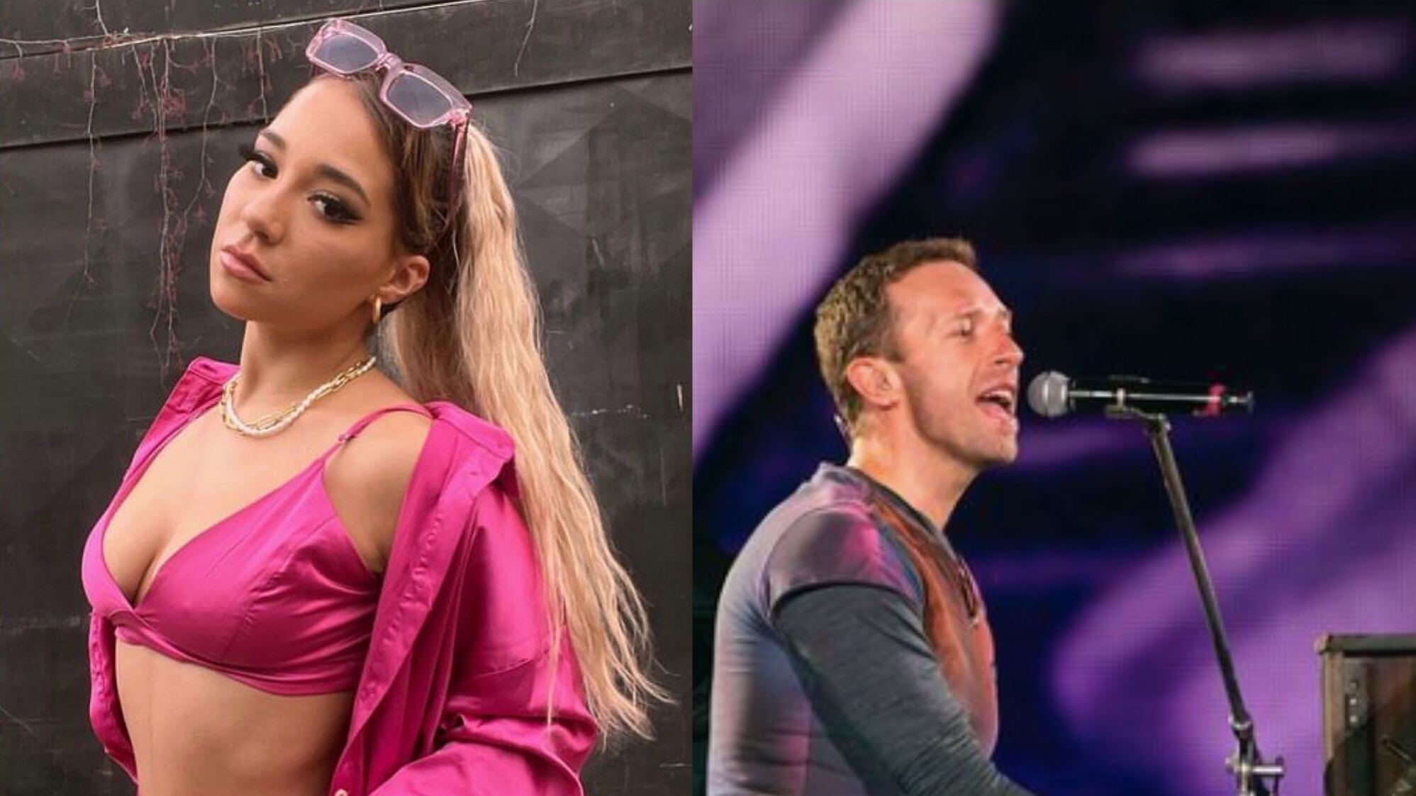 Princesa Alba y Chris Martin, Coldplay | Fuente: Instagram DG Medios, @jaimevalenzuelafotografo