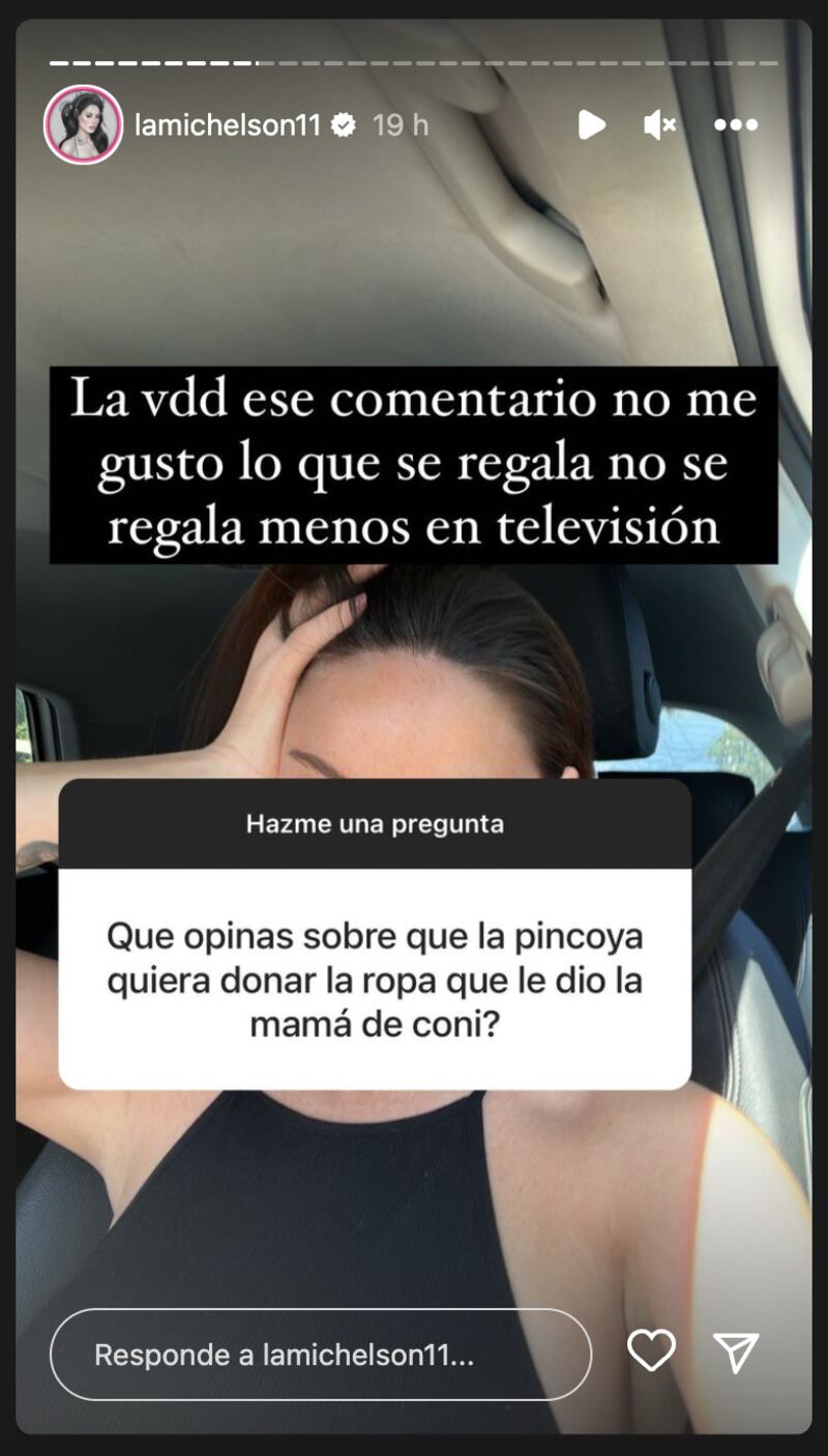 Historia de Ignacia Michelson | Fuente: Instagram