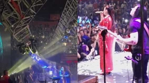 Captura show de Camela en el Teatro Caupolicán, TikTok