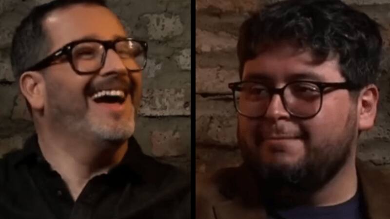 Eduardo Fuentes troleó a Luis Slimming en programa Entre broma y broma.