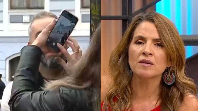 kaminski en el desfile de las glorias navales