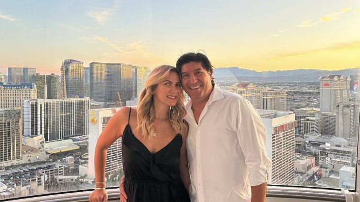 María Alberó con Iván Zamorano | instagram