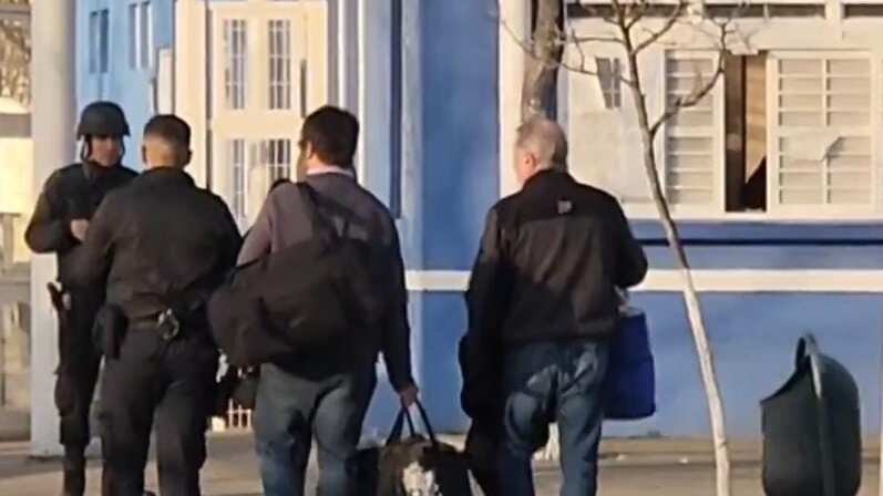 Eduardo Macaya ingresa a la cárcel. Captura