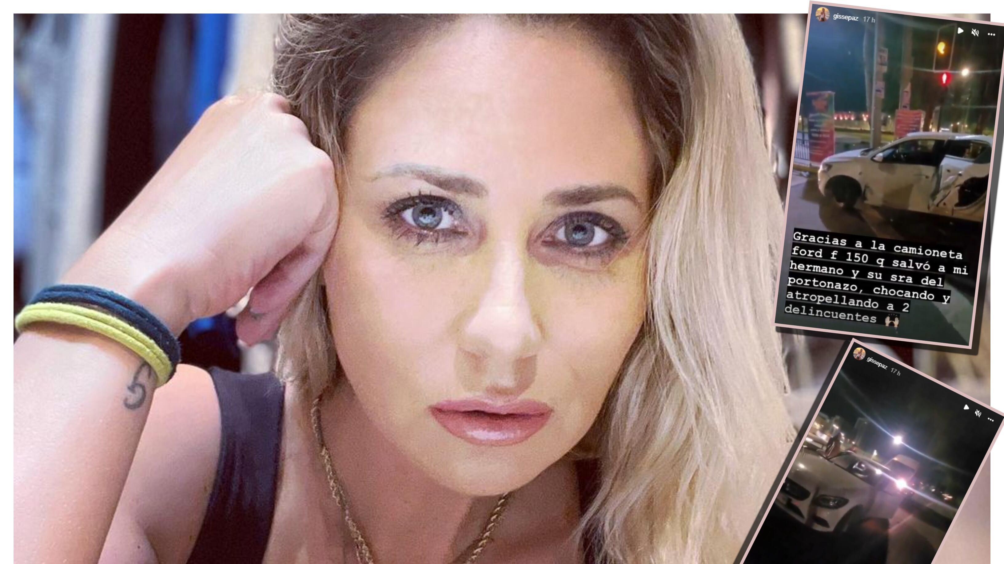 Gissella Gallardo mostró en sus redes sociales las imágenes de la encerrona que le hicieron este fin de semana a su hermano, Jaime.