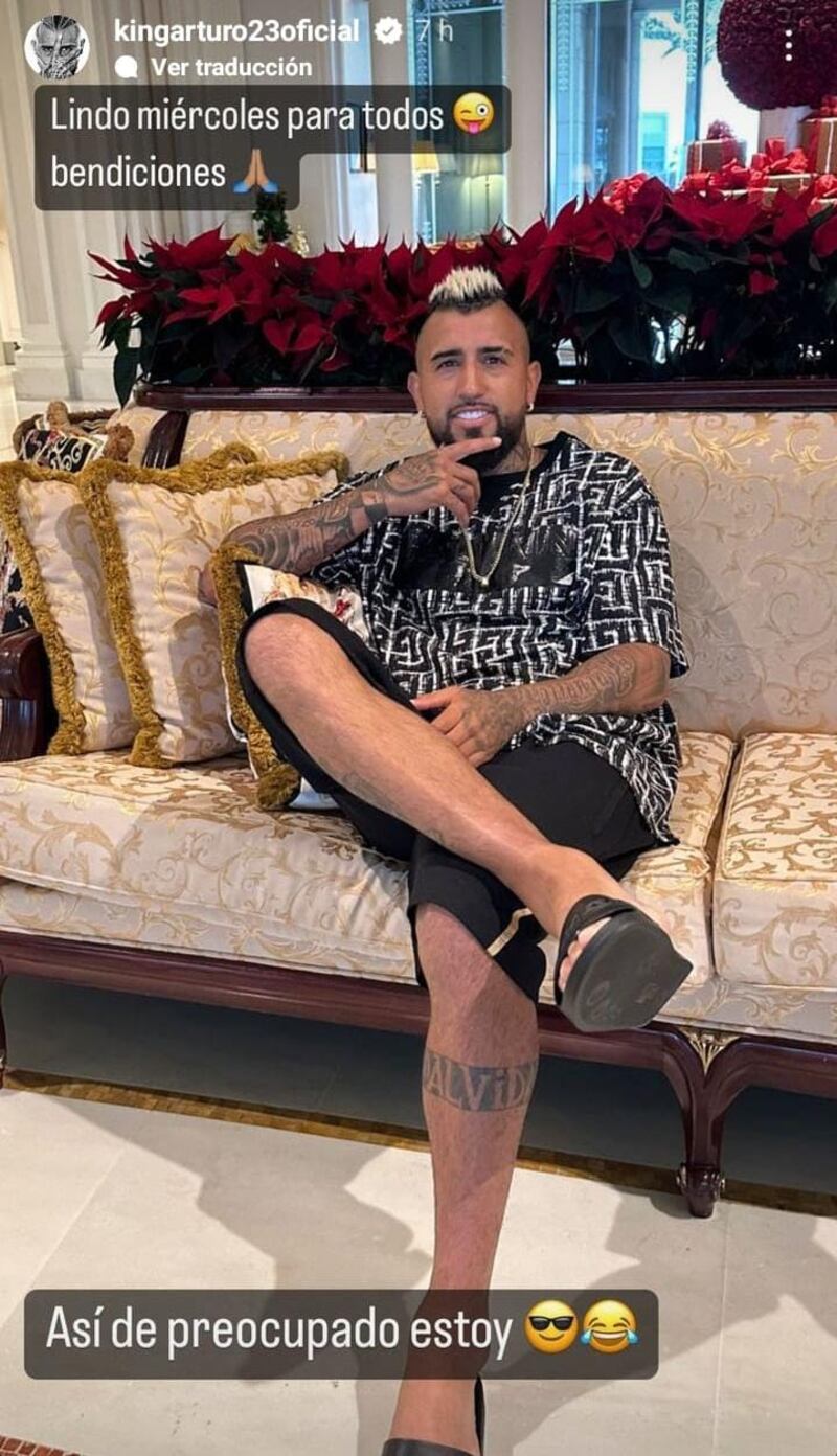 Una de las historias de Arturo Vidal