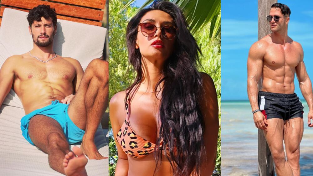 Pamela Díaz, Jhonatan Mujica y Fabio Agostini | Fuente: Instagram