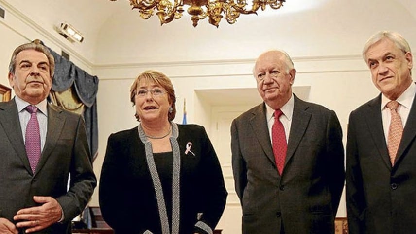 Ex presidentes chilenos