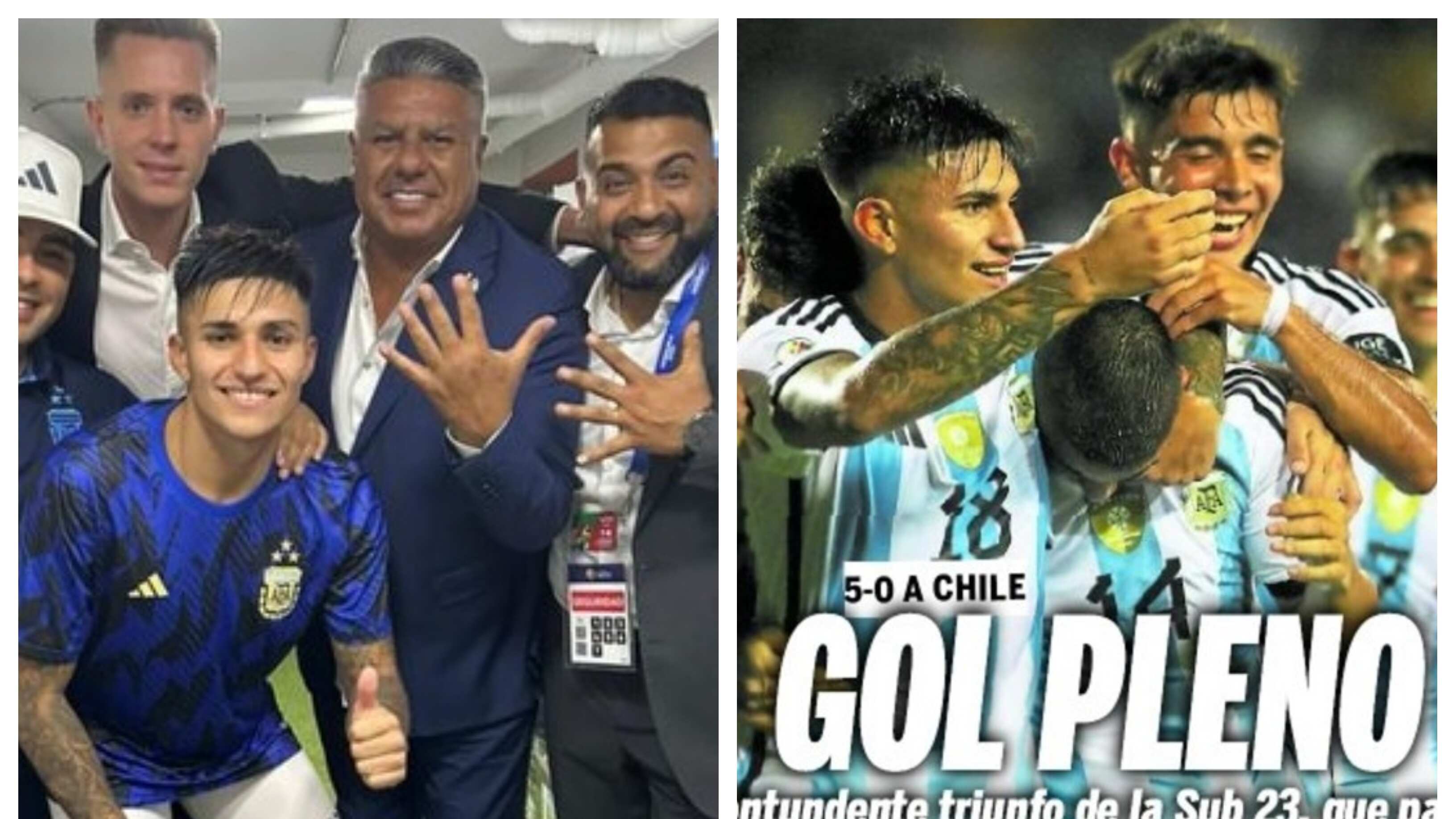 La prensa y los directivos del fútbol argentino se burlaron de Chile tras el 5-0 que les propinó la selección albiceleste en el Preolímpico.