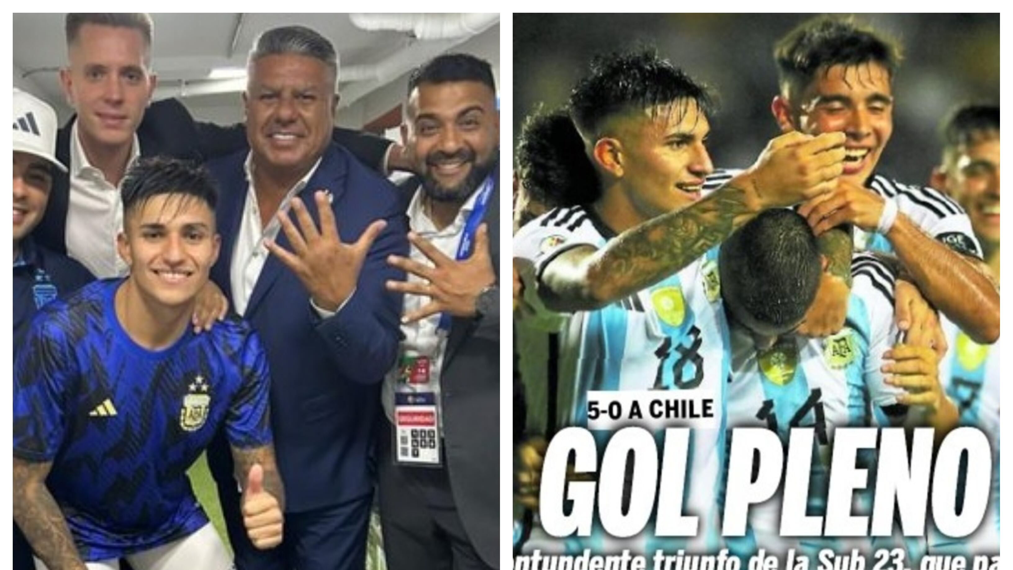 La prensa y los directivos del fútbol argentino se burlaron de Chile tras el 5-0 que les propinó la selección albiceleste en el Preolímpico.