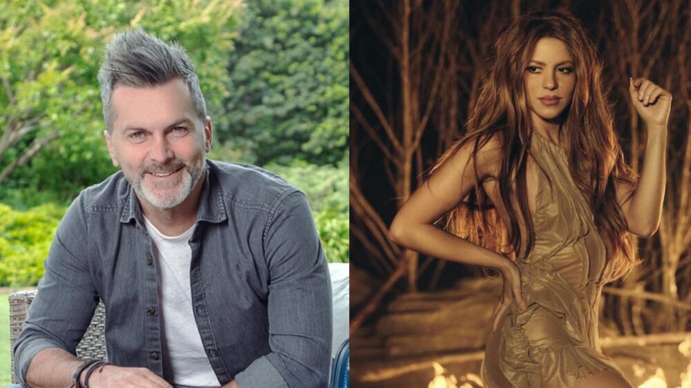 Cristián Sánchez y Shakira | Fuente: Instagram