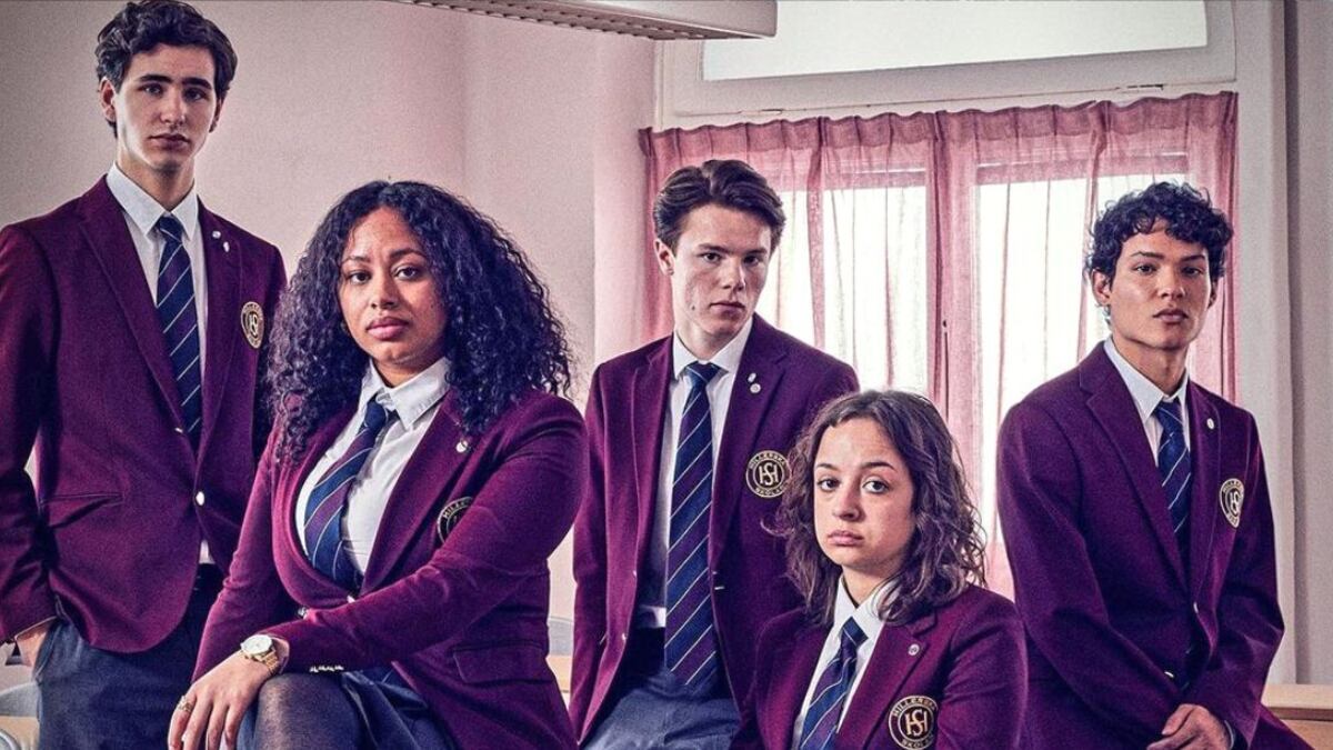 Elenco protagónico de 'Jóvenes altezas'