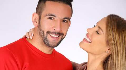 Gala Caldirola y Mauricio Isla