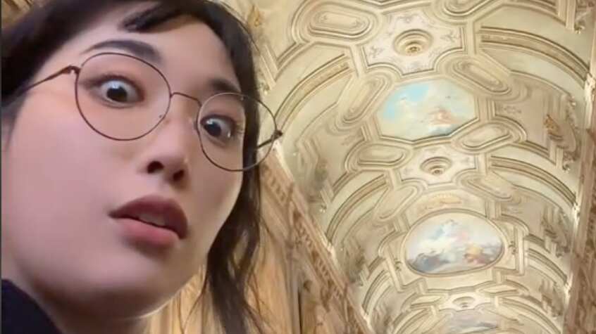 Tiktoker coreana en Chile