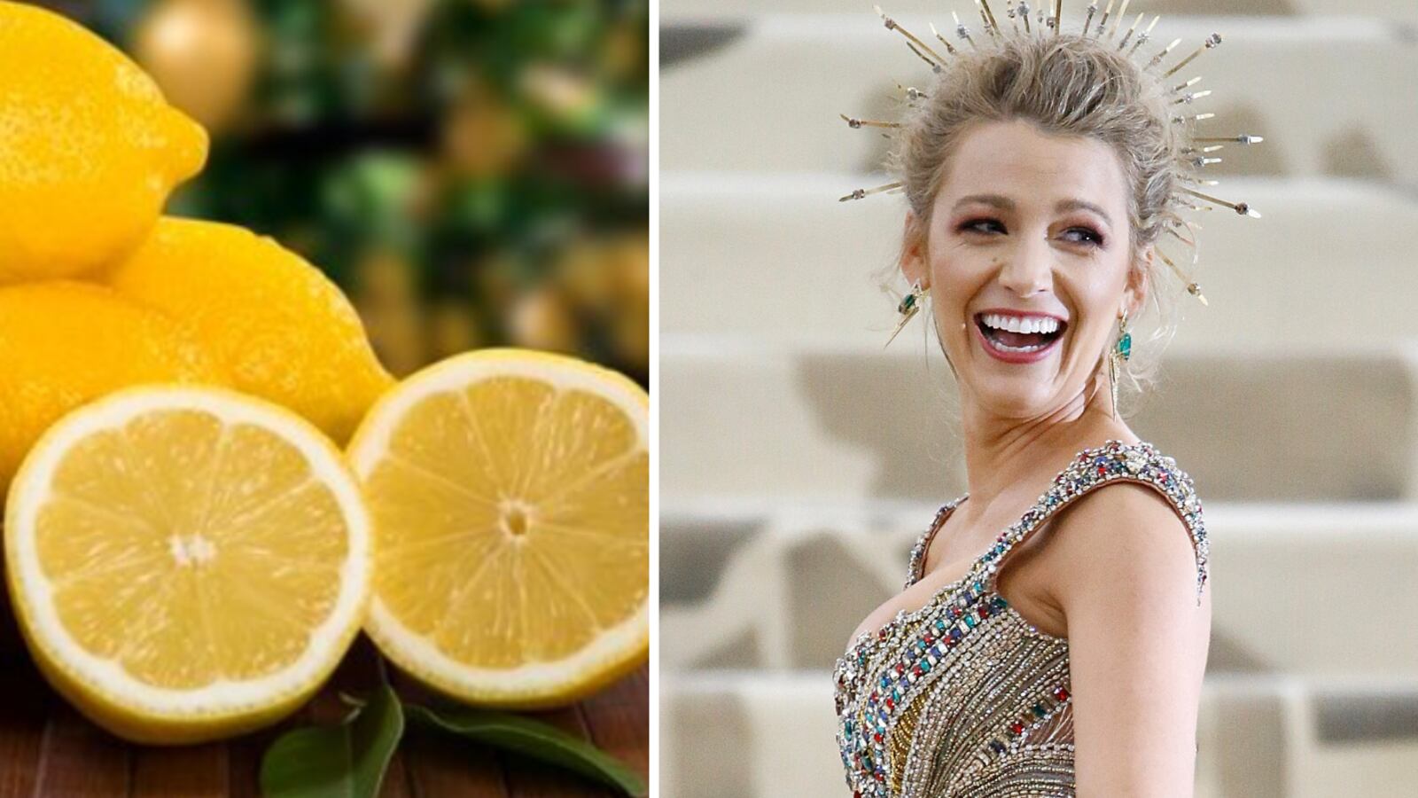 Tinte de huevo y limón para aclarar el pelo blake lively