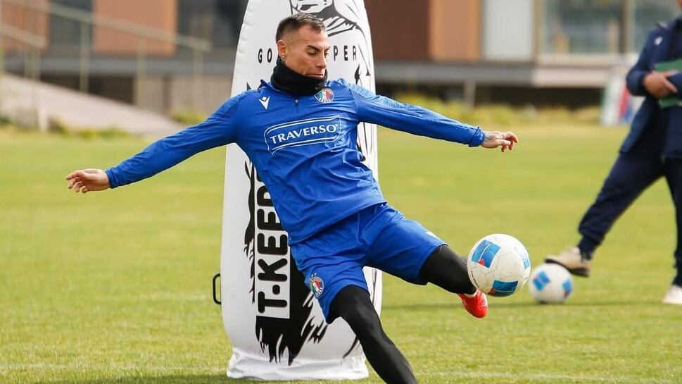 El delantero debutó este fin de semana con la camiseta de Audax Italiano en la derrota por 1-0 ante Deportes Iquique.