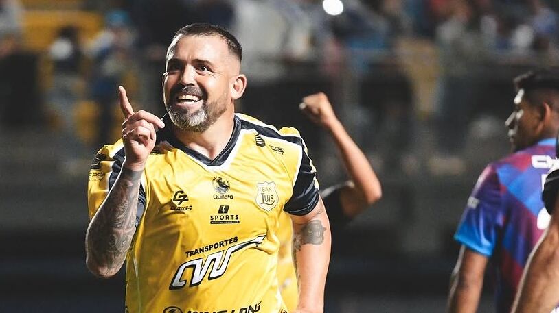 El delantero del cuadro quillotano aseguró que para los equipos del ascenso es más fácil enfrentar a los cuadro de Primera División porque corren menos que los elencos de la B.