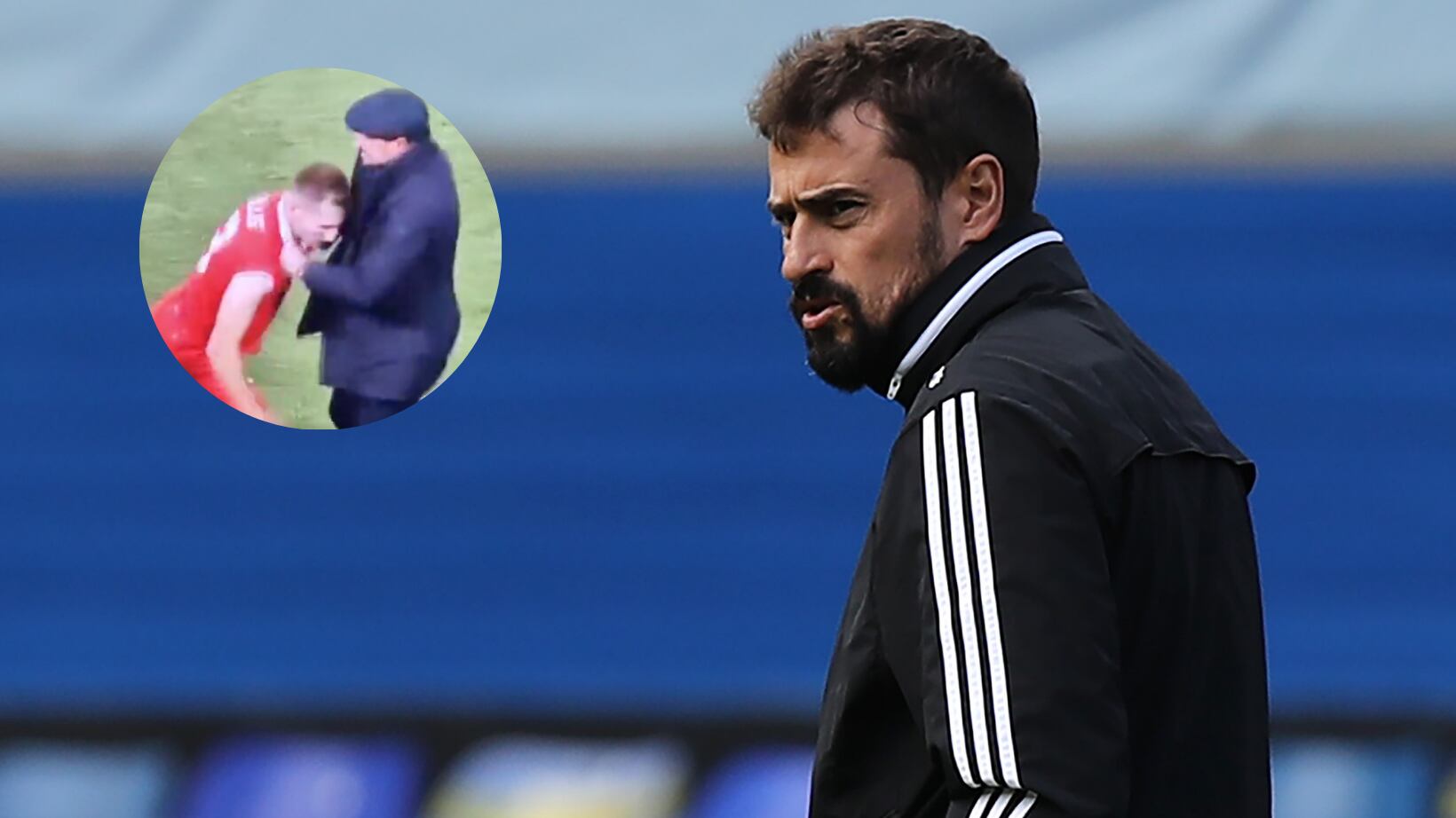 Pep Clotet agredió a su jugador Raimonds Krollis.