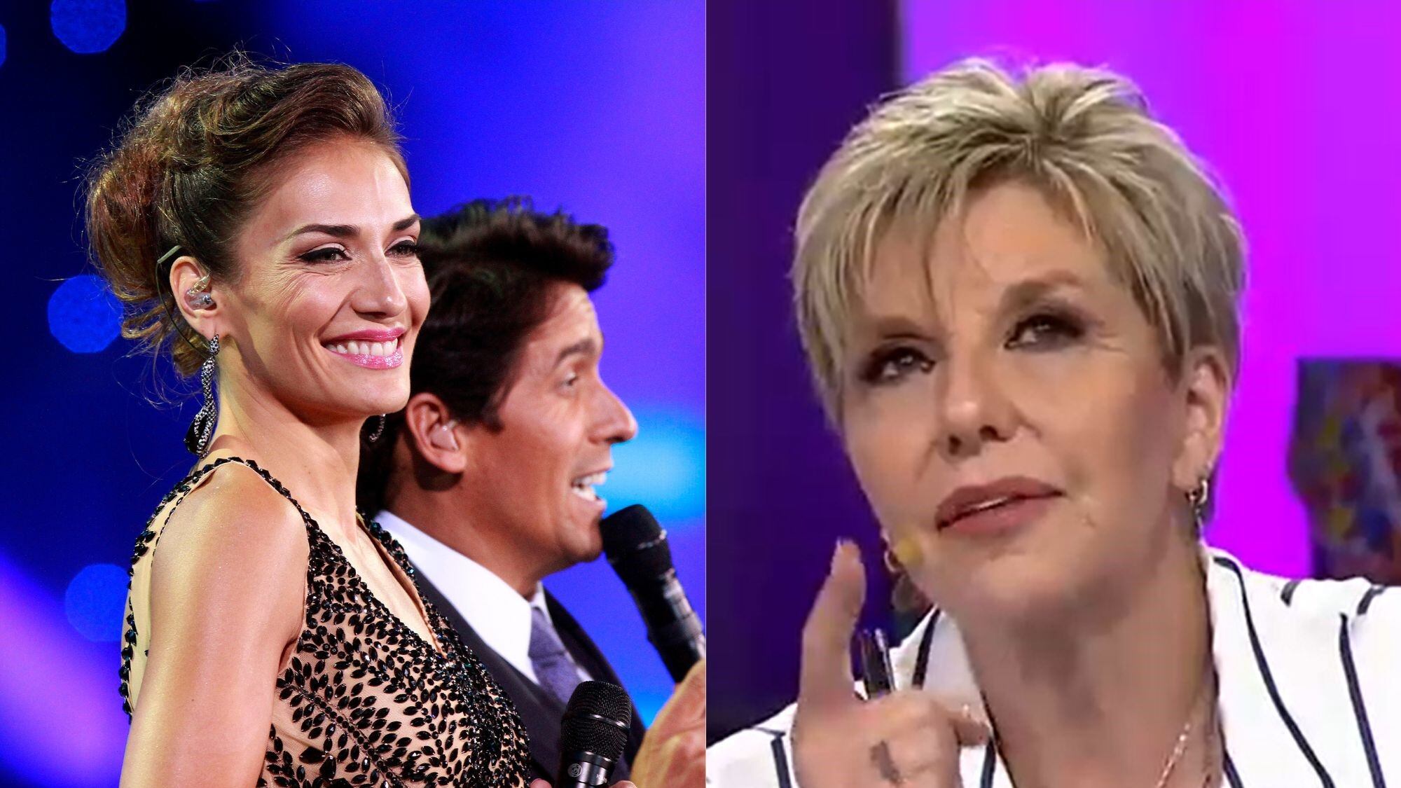 Paulina Nin y Carola de Moras en el Festival de Viña (AGENCIA UNO)