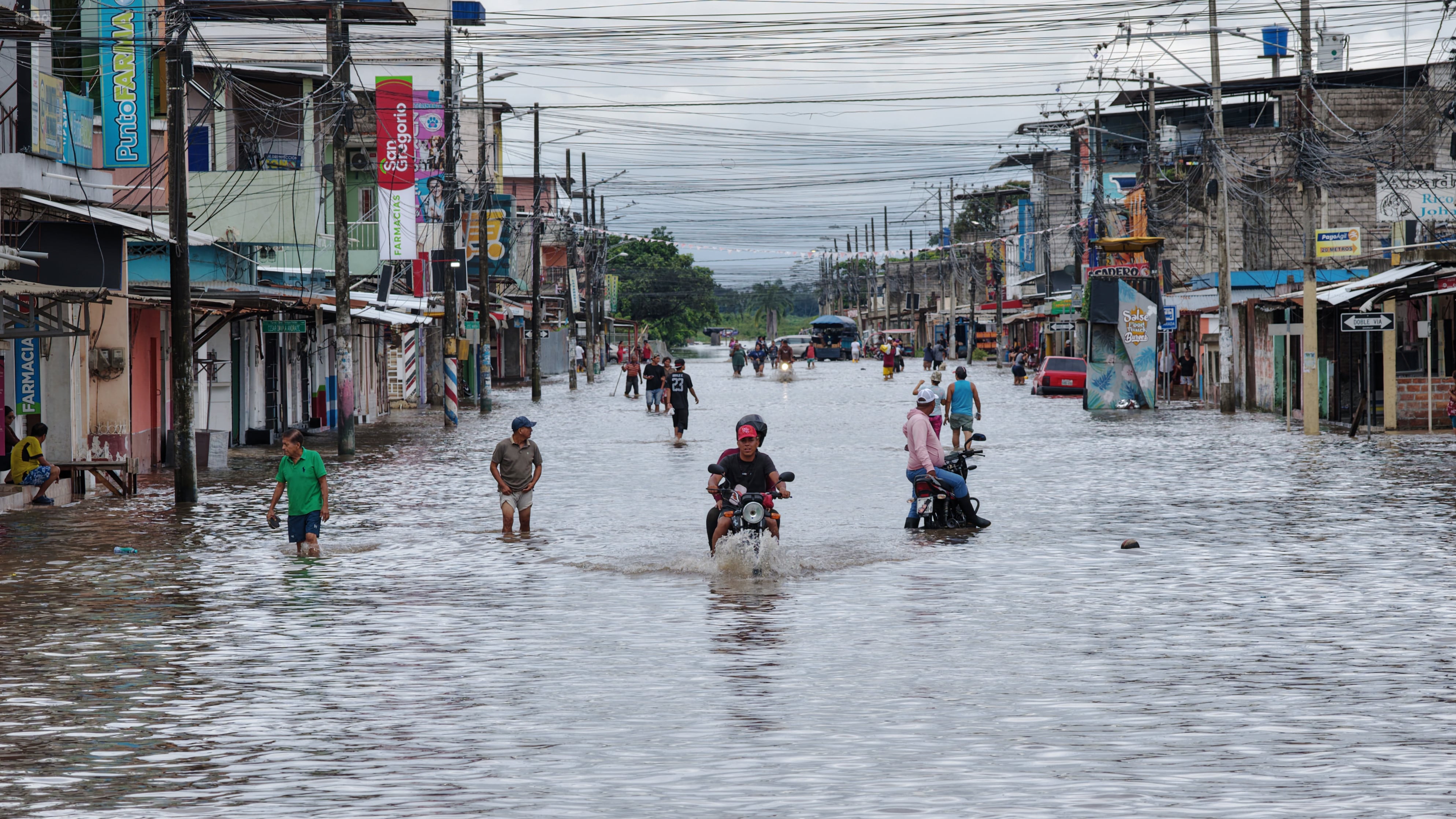Lluvias en Ecuador