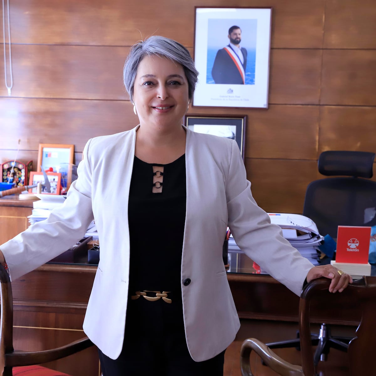 Ministra Jeannette Jara dispuesta a considerar opción presidencial Ministra Jeannette Jara dispuesta a considerar opción presidencial