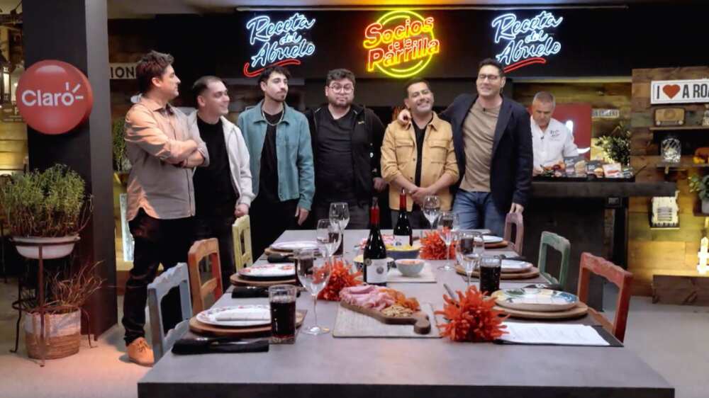 Socios de la parrilla | Gentileza: Canal 13