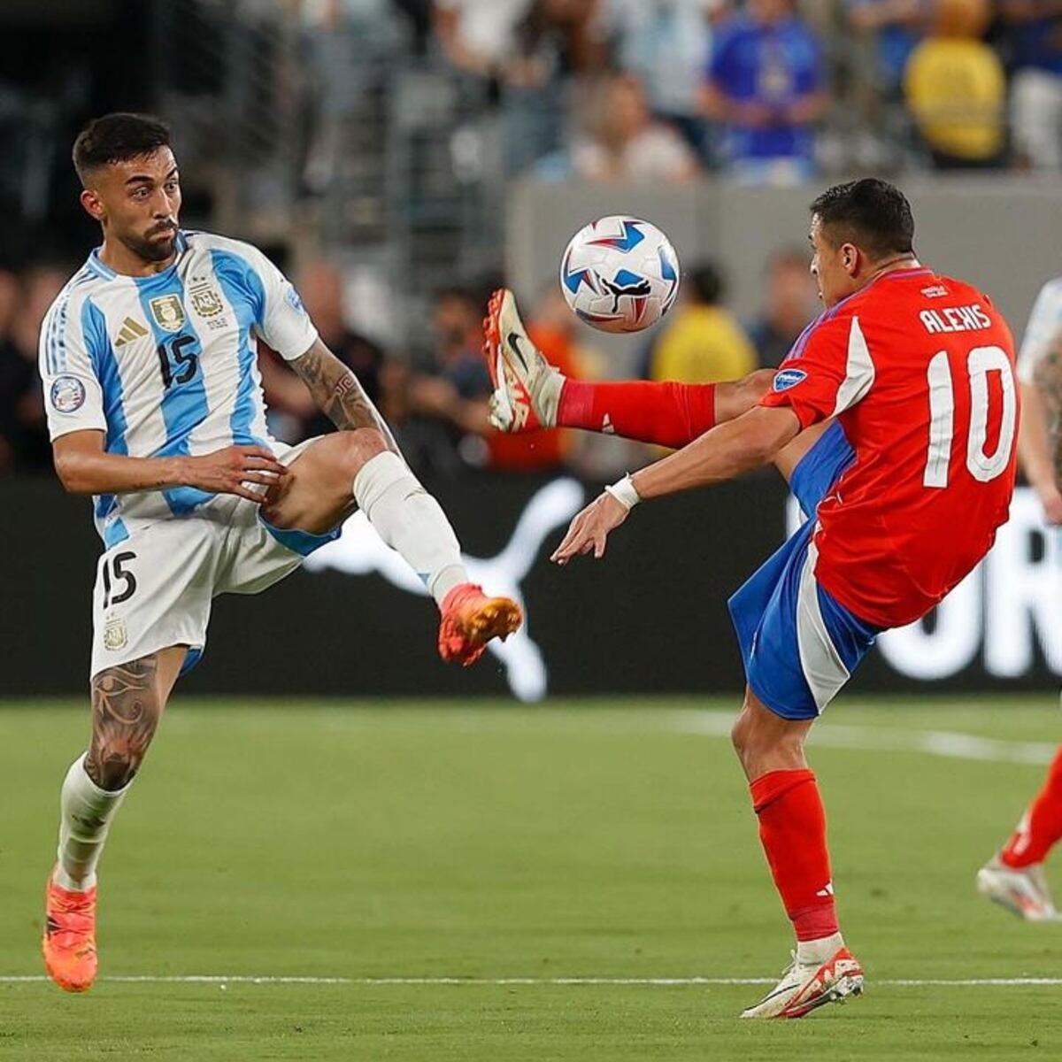 Bajas de Argentina vs Chile en Clasificatorias Bajas de Argentina vs Chile en Clasificatorias