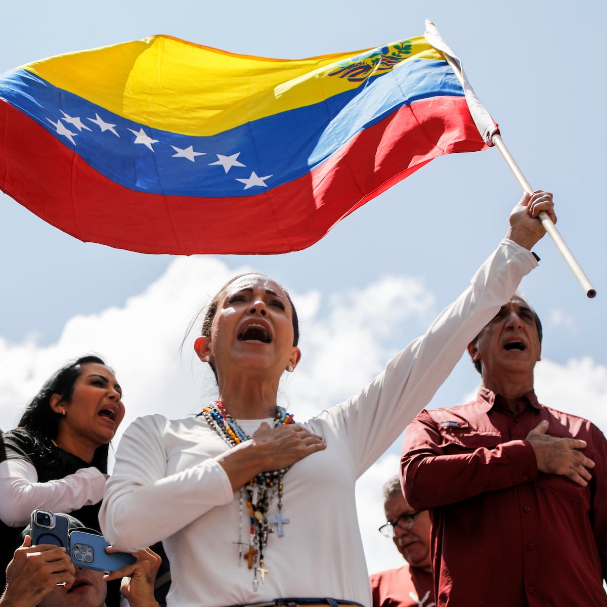 María Corina Machado detenida por régimen de Maduro María Corina Machado detenida por régimen de Maduro