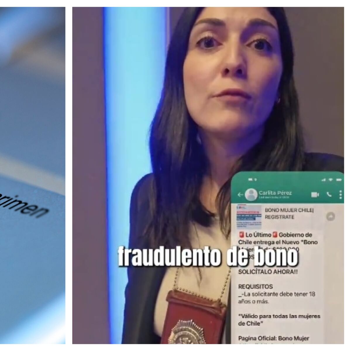 PDI advierte sobre estafa en WhatsApp con falsa promesa de bono y subsidio PDI advierte sobre estafa en WhatsApp con falsa promesa de bono y subsidio