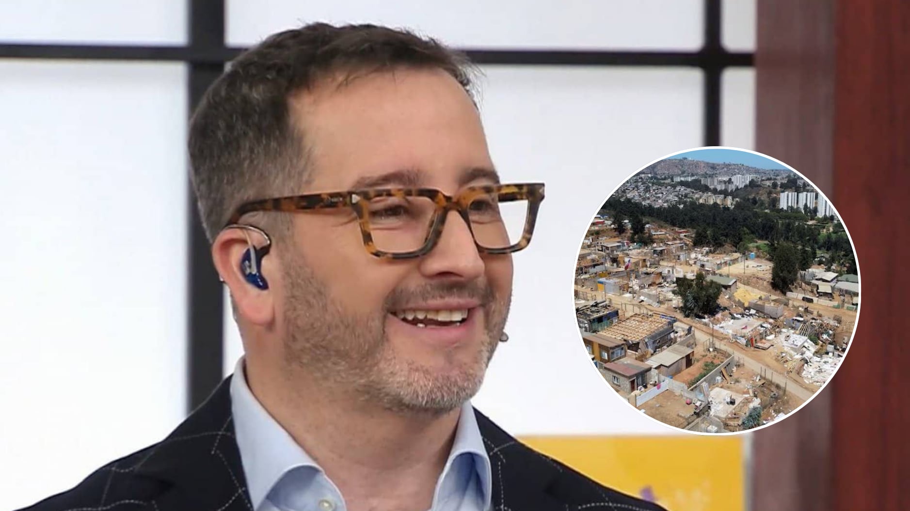 “Cero empatía”: Eduardo Fuentes respondió a usuario que lo tildó de insensible por desalojo en toma de Viña