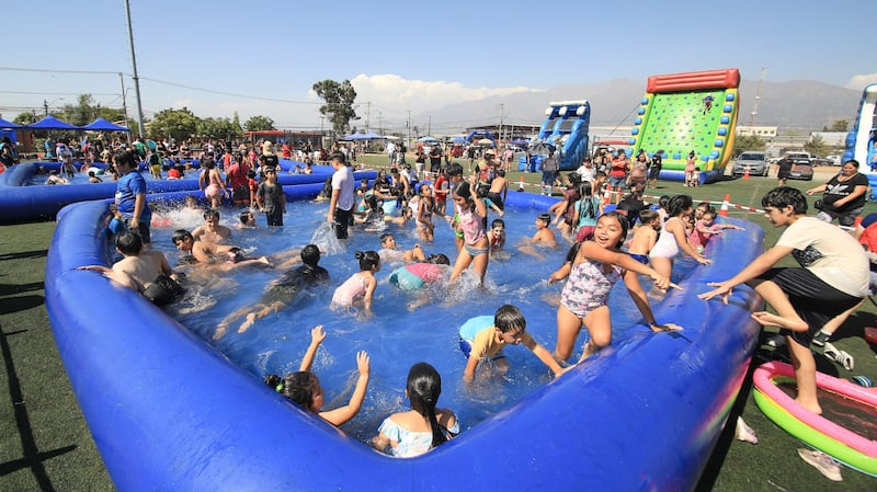 Parques acuáticos de La Florida | Gentileza: Municipalidad de La Florida