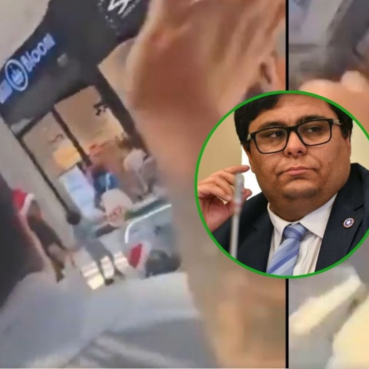Agresión a diputado José Meza en mall desata debate por 40 horas Agresión a diputado José Meza en mall desata debate por 40 horas