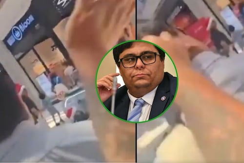 Debate por las 40 horas escala a agresión contra diputado José Meza en mall: “¿No quiere ir a trabajar mejor?"