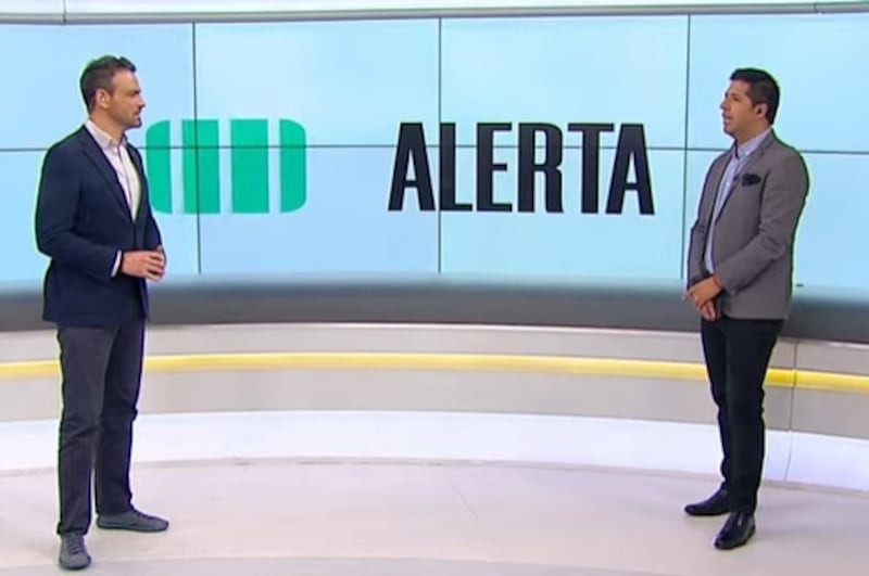 El conductor de Meganoticias Conecta, Gonzalo Ramírez, aclaró esta mañana con el periodista Fabián Morales su encontrón de este lunes.