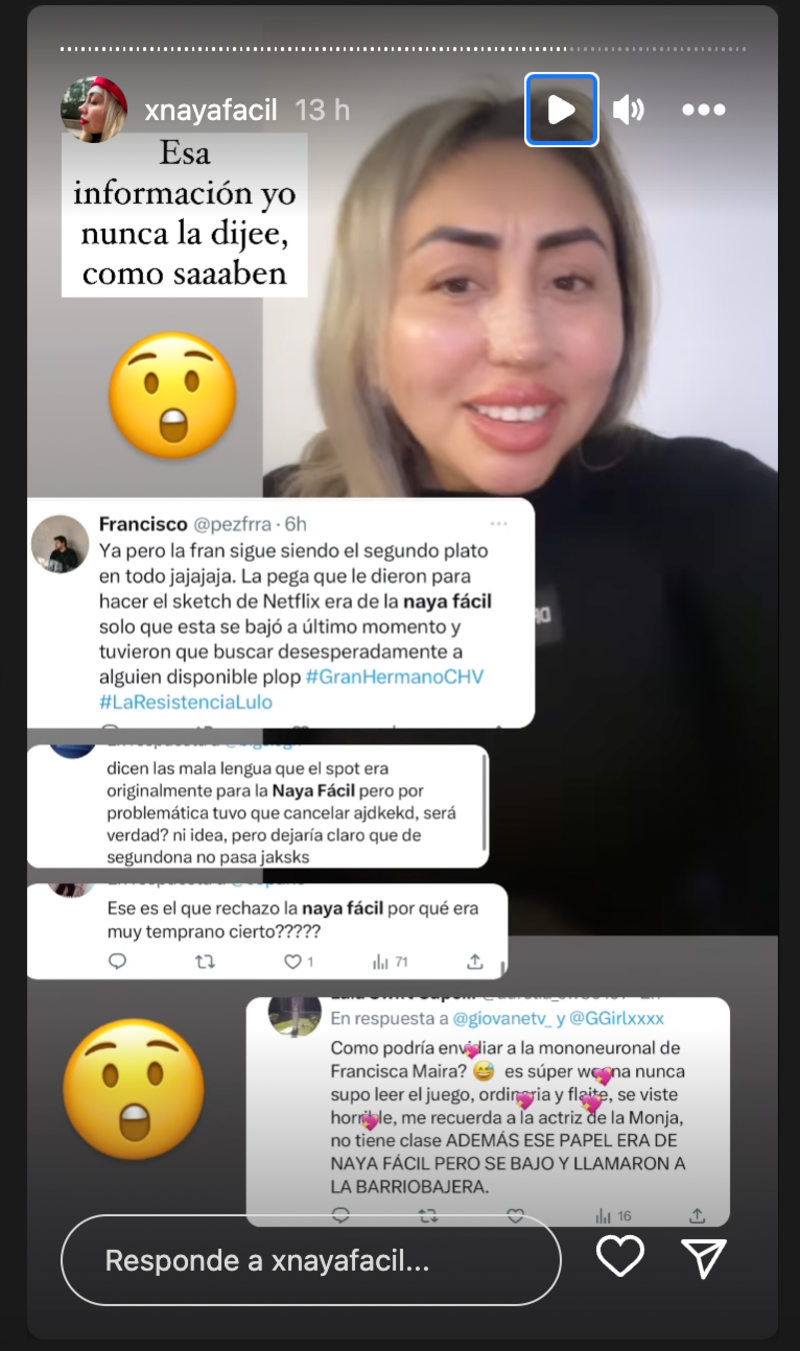 Historia de Naya Fácil | Fuente: Instagram