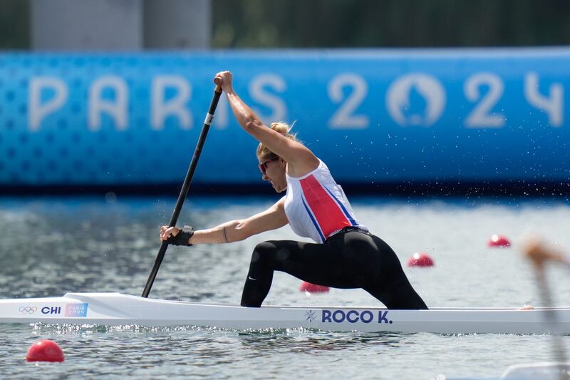 La canoísta chilena avanzó a la etapa de semifinales de su categoría en los Juegos Olímpicos de París 2024.