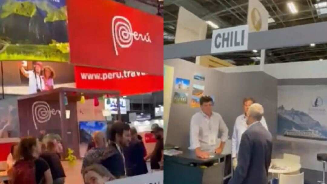 Stand de turismo de Chile en París