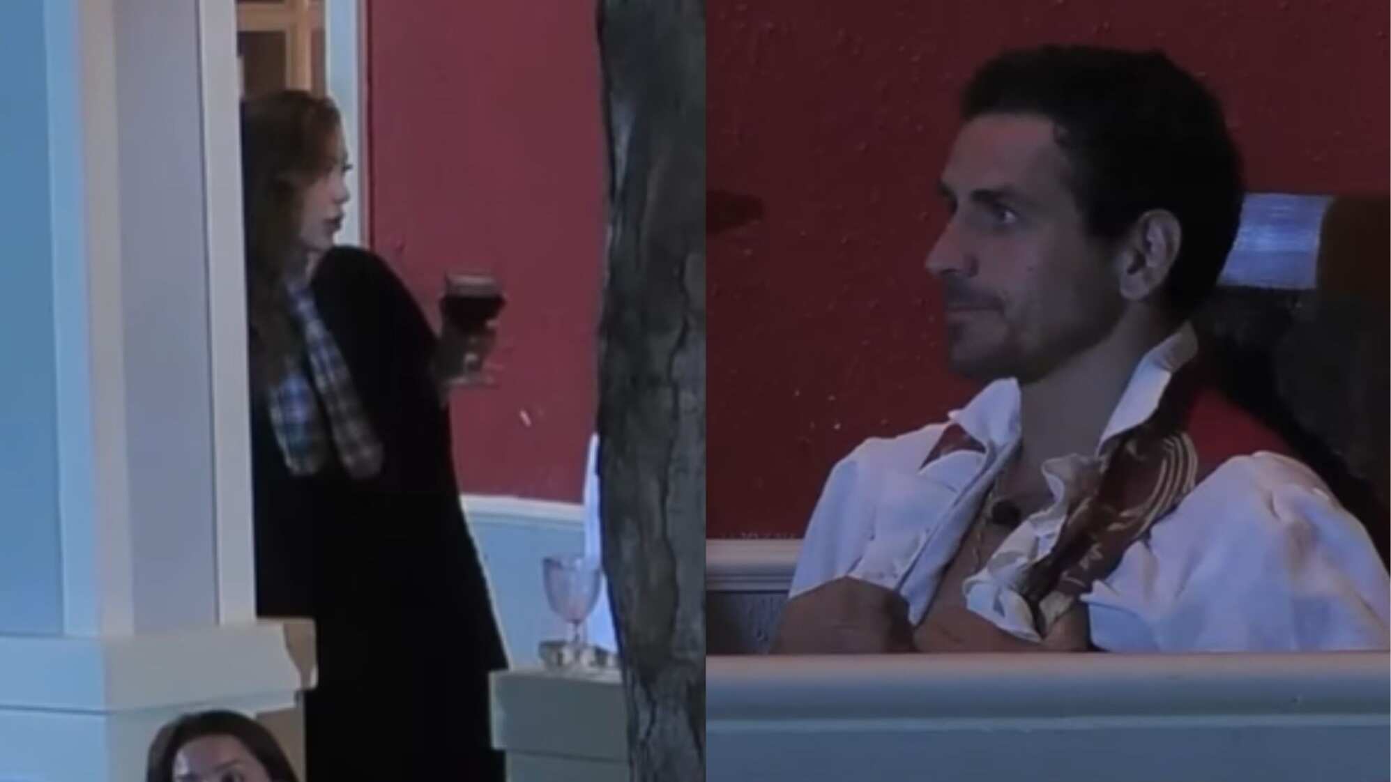 Daniela Colett y Pangal Andrade en “¿Ganar o Servir?”