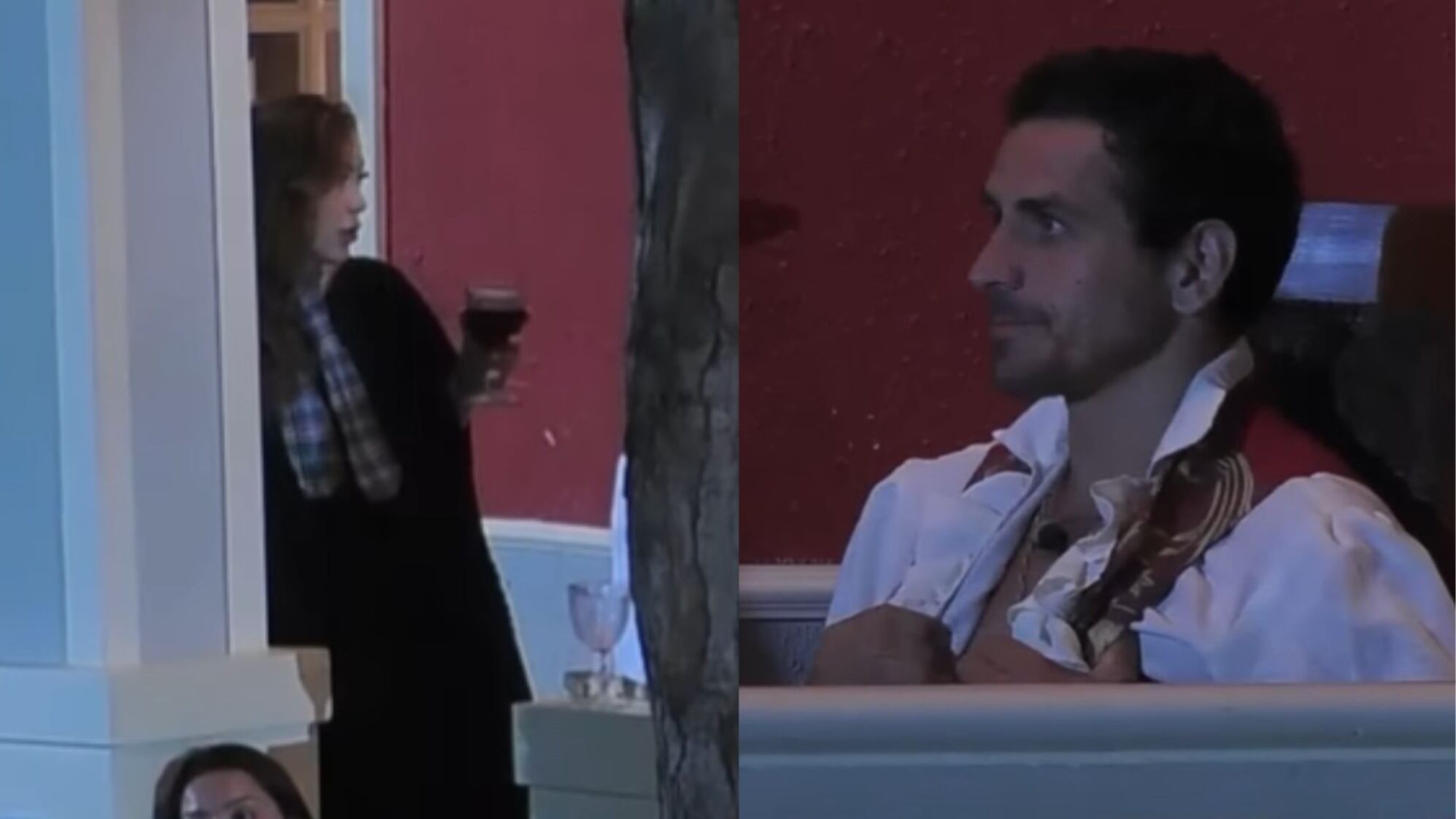 Daniela Colett y Pangal Andrade en “¿Ganar o Servir?”